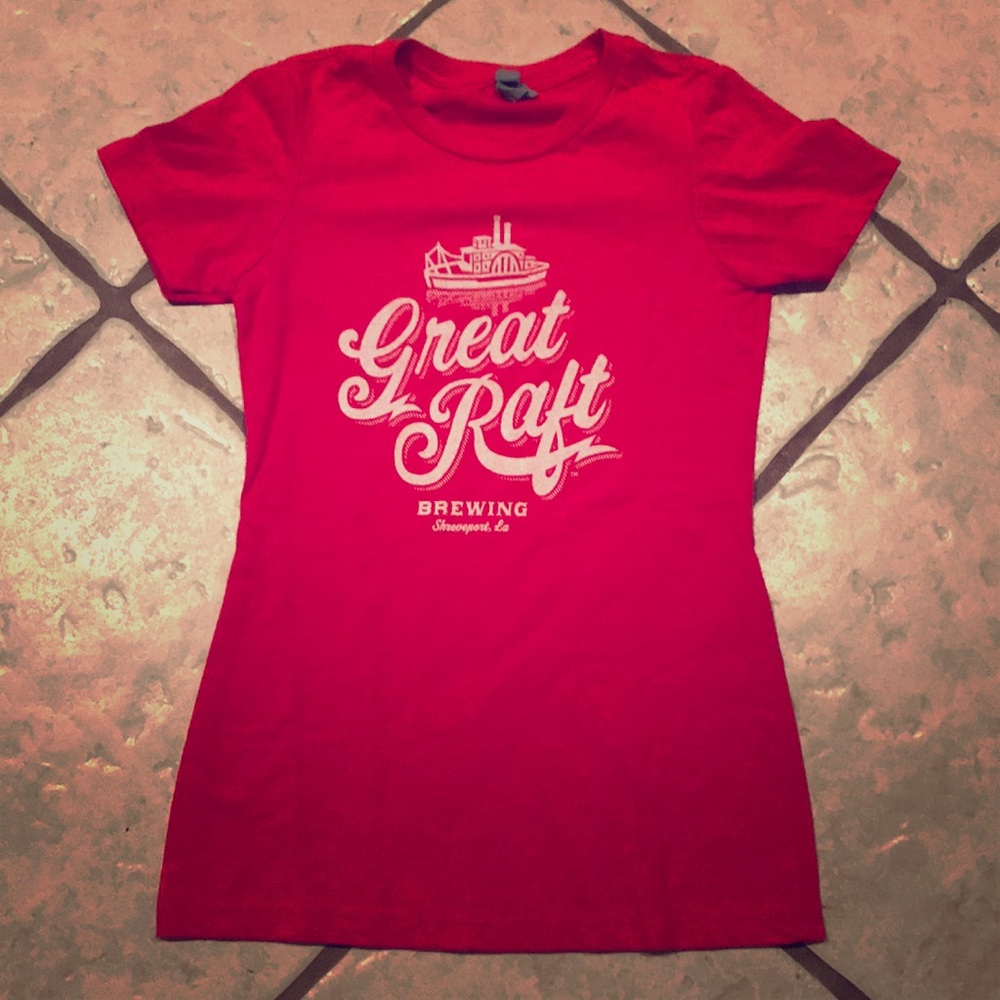 NWOT Great Raft Brewing Co T-shirt - Size Small